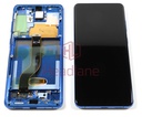 Samsung SM-G986 Galaxy S20+ / S20 Plus LCD Display / Screen + Touch - Aura Blue (No Camera) (No Box)