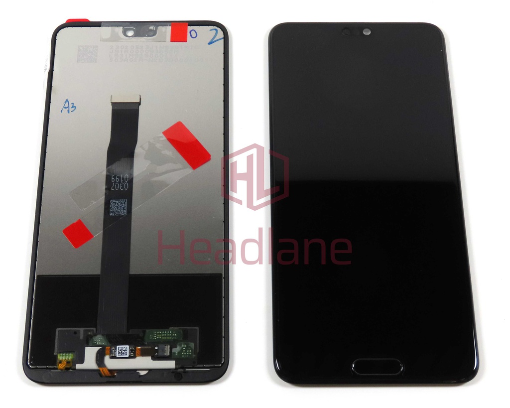 Huawei P20 LCD Display / Screen + Touch - Black (No Box)