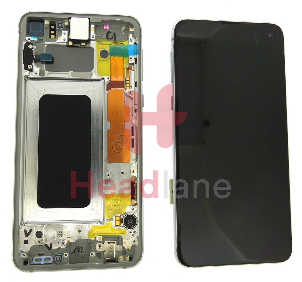 Samsung SM-G970 Galaxy S10E LCD Display / Screen + Touch - Silver (No Box)