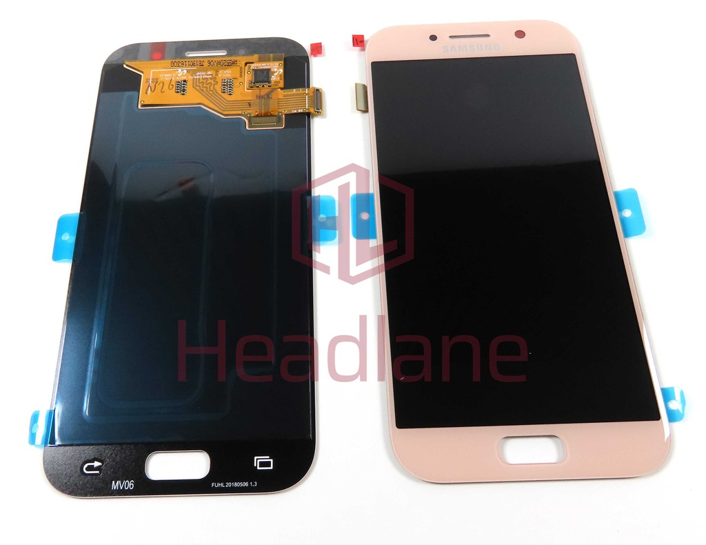 Samsung SM-A520 Galaxy A5 (2017) LCD Display / Screen + Touch - Pink (No Box)
