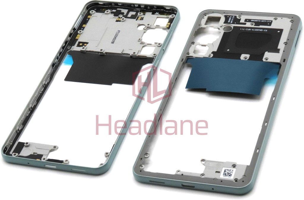 Samsung SM-M556 Galaxy M55 5G Middle Cover / Chassis - Light Green