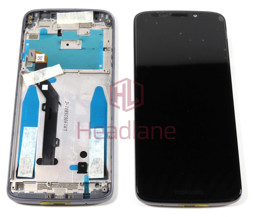 Motorola XT1944 Moto E5 LCD Display / Screen + Touch - Grey