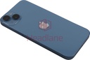 iPhone 14 Plus Back / Battery Cover + Small Parts - Blue (Pulled - Grade A)