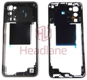 Oppo CPH2145 Reno5 5G / Find X3 Lite 5G Middle Cover / Chassis - Black