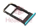 Motorola XT2095 Moto E7 SIM Card Tray - Blue (Single SIM)