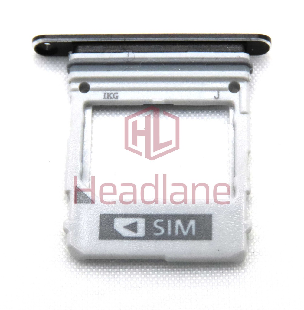 Samsung SM-A730 Galaxy A8+ (2018) SIM Card Tray - Black