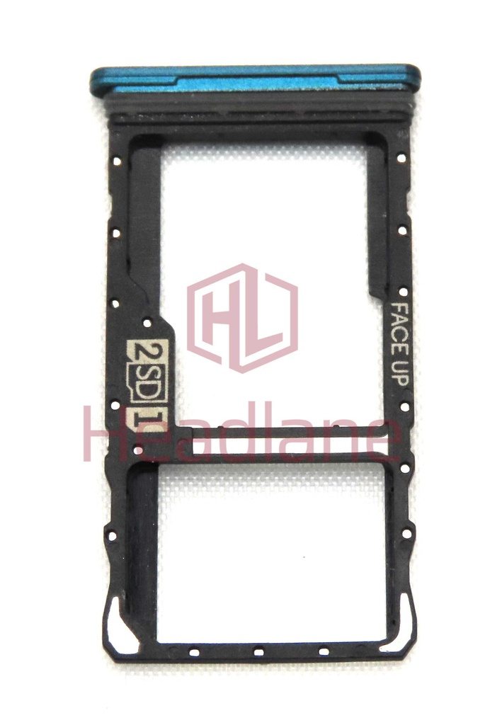 Motorola XT2137 Moto G50 SIM Card Tray - Blue