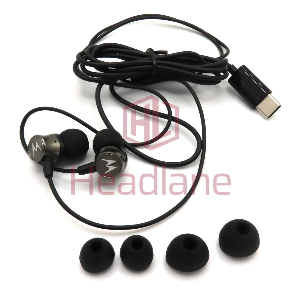 Motorola MD211 Type C Earphones - Black