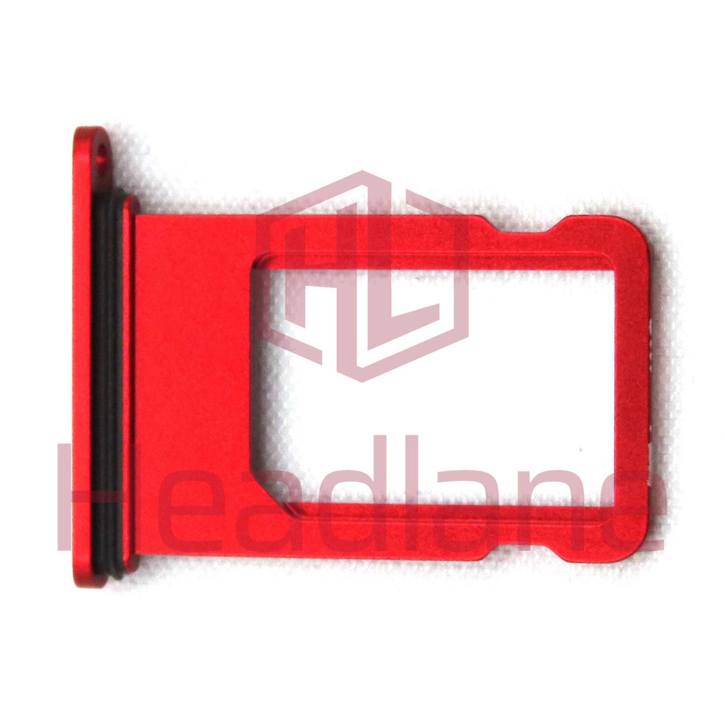 Apple iPhone 8 Plus SIM Card Tray - Red (Original / Service Stock)