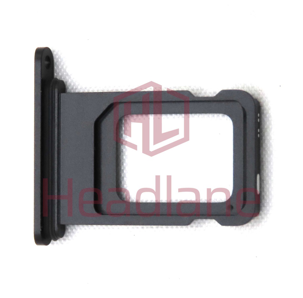 Apple iPhone XR SIM Card Tray - Black (Original / Service Stock)