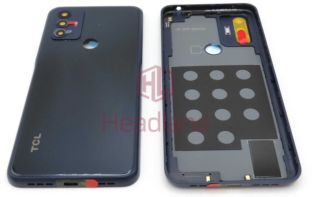 TCL 6127A 30E Back / Battery Cover - Blue
