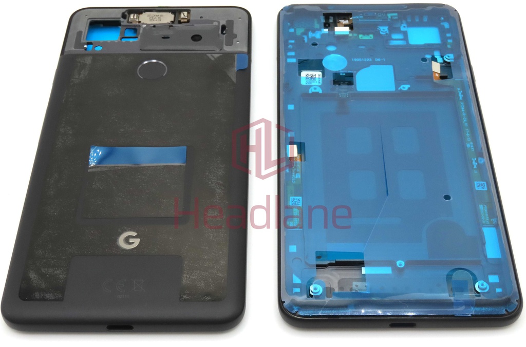 Google Pixel 2 XL Back / Battery Cover - Black