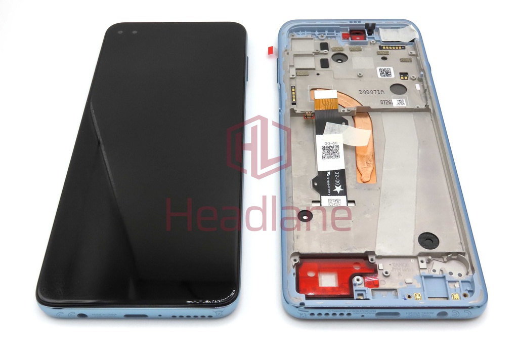 Motorola XT2125 Moto G100 LCD Display / Screen + Touch - White
