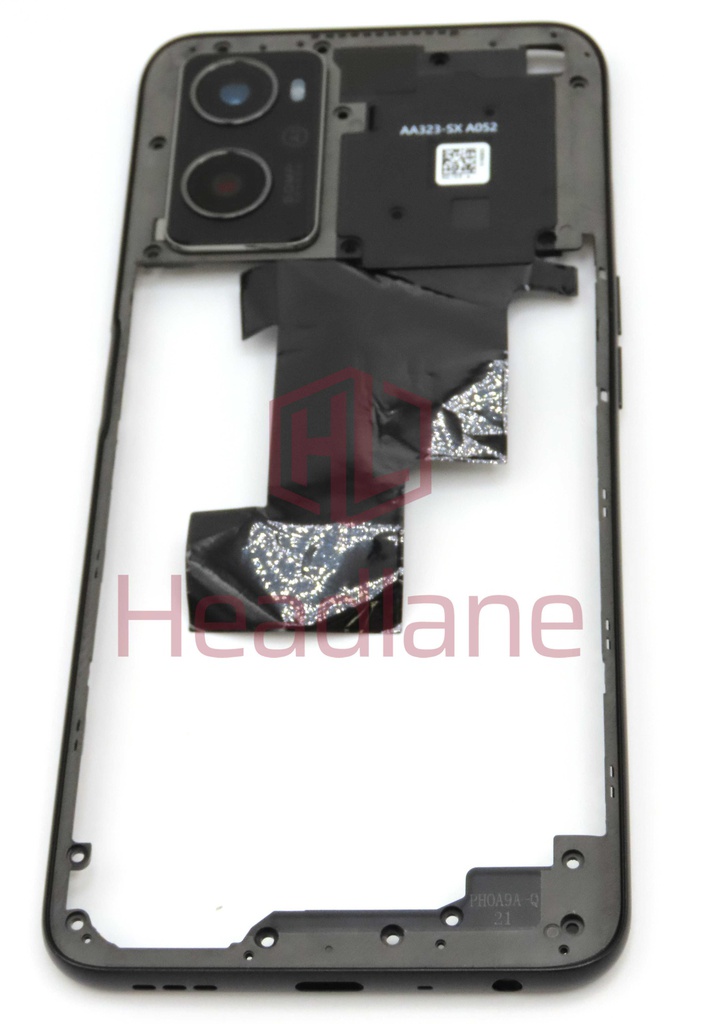 Oppo CPH2333 A96 Middle Cover / Chassis - Black