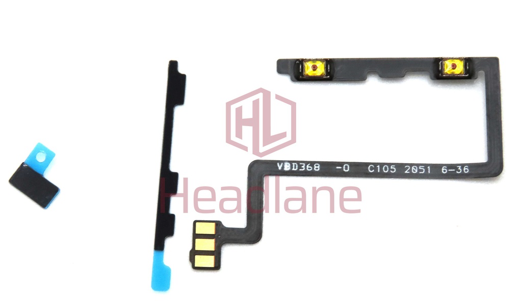 Oppo CPH2145 Reno5 5G / Find X3 Lite 5G Volume Key Flex