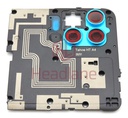 Motorola XT2125 Moto G100 Rear Antenna + Camera Cover / Lens - Blue