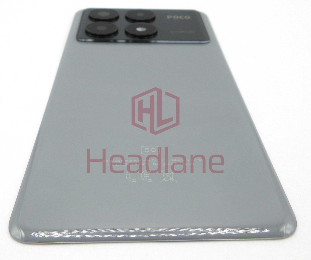 Xiaomi Poco X6 Pro 5G Back / Battery Cover - Grey