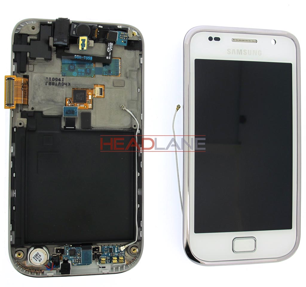 Samsung GT-I9001 Galaxy S Plus LCD Display / Screen + Touch - Pure White