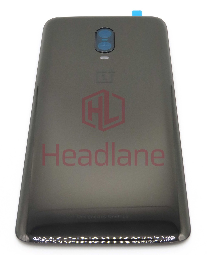 OnePlus 6T Back / Battery Cover - Mirror Black