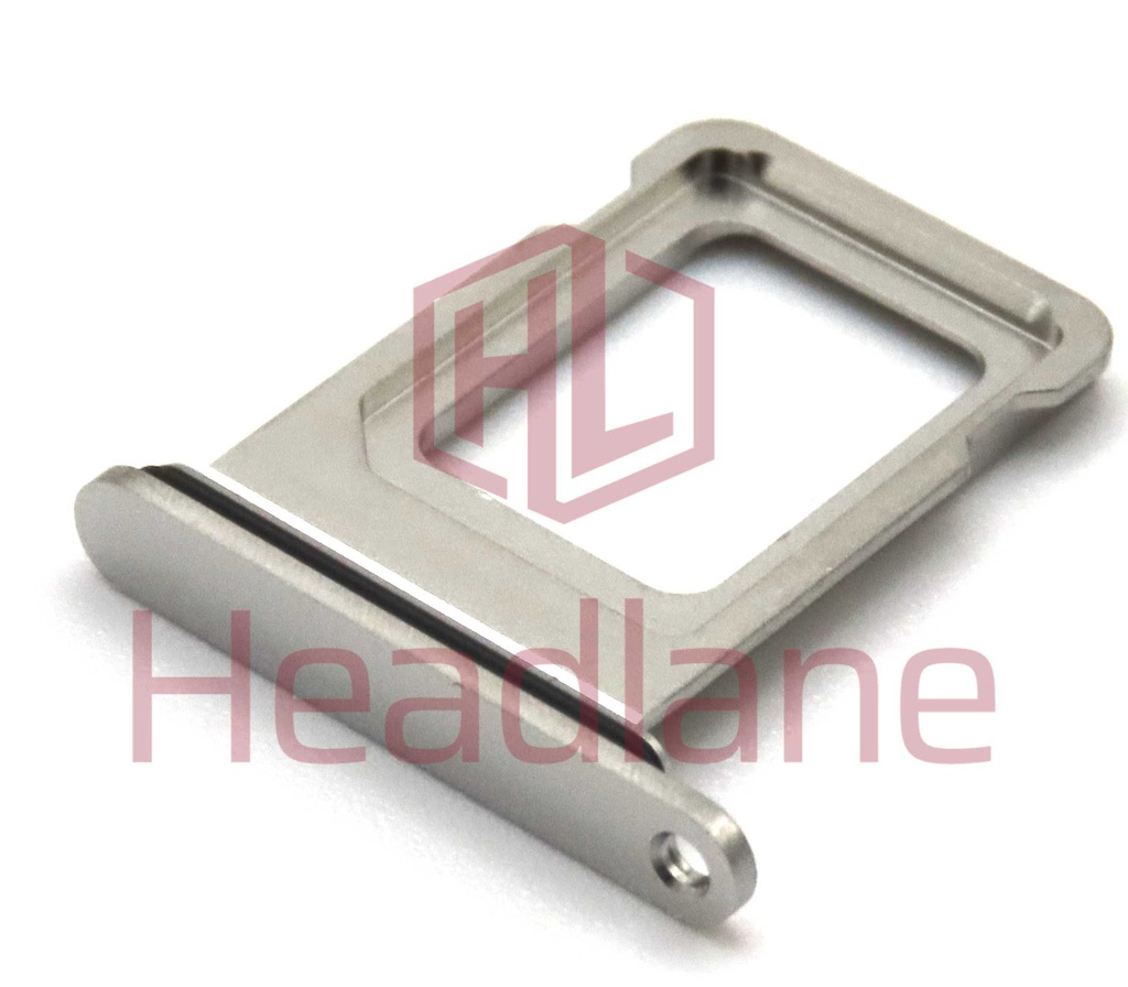 Apple iPhone 12 Pro SIM Card Tray - Silver (Original / Service Stock)