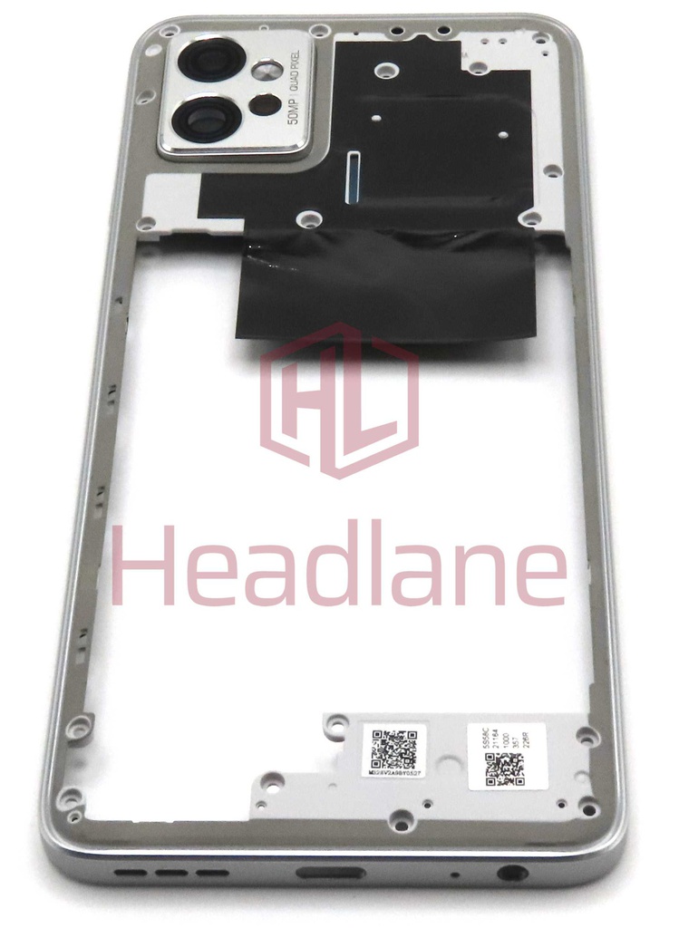 Motorola XT2235 Moto G32 Middle Cover / Chassis - Silver