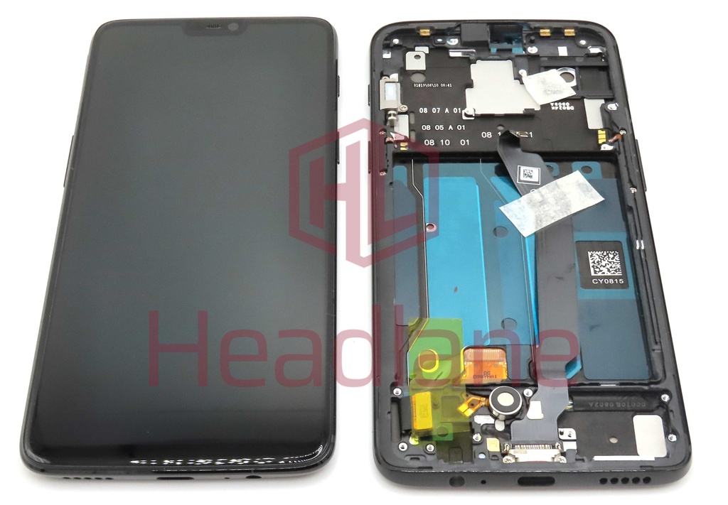 OnePlus 6 LCD Display / Screen + Touch - Midnight Black