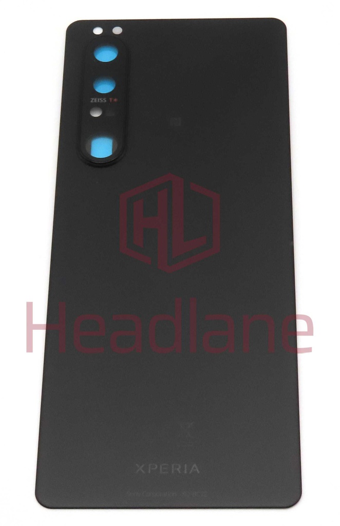 Sony XQ-BC52 Xperia 1 III Back / Battery Cover - Black (XQ-BC72 Print)