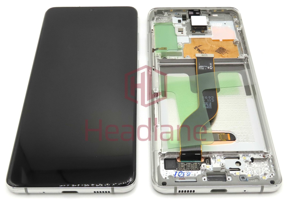 Samsung SM-G986 Galaxy S20+ / S20 Plus LCD Display / Screen + Touch - White (No Camera) (No Box)