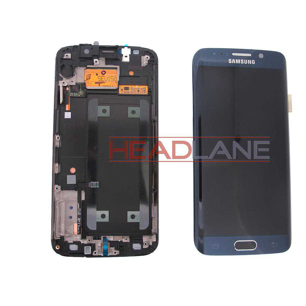 Samsung SM-G925F Galaxy S6 Edge LCD Display / Screen + Touch - Black (No Box)