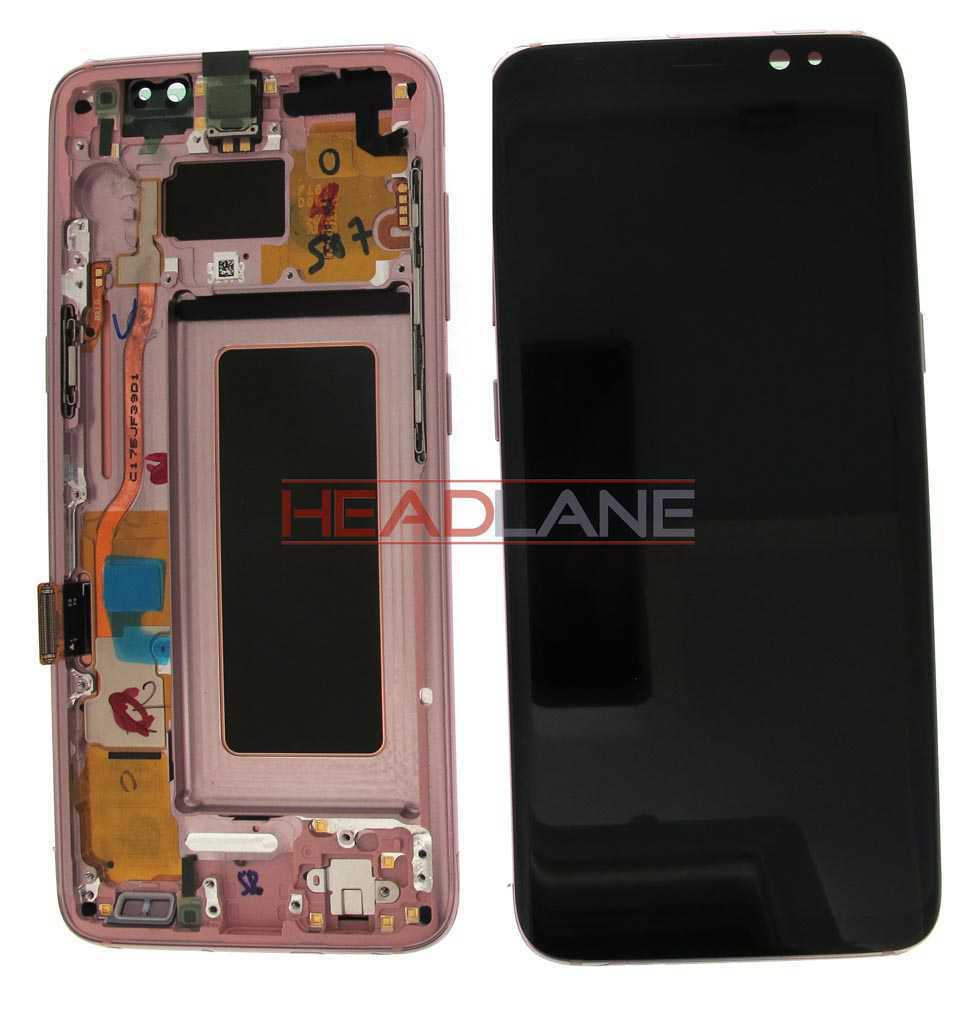 Samsung SM-G950 Galaxy S8 LCD Display / Screen + Touch - Pink (No Box)