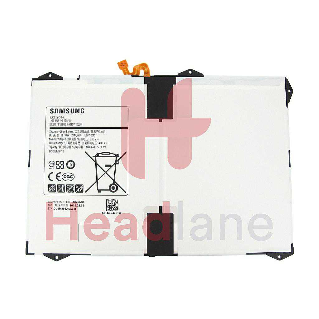 Samsung SM-T820 T825 Galaxy Tab S3 9.7" EB-BT825ABE Internal Battery