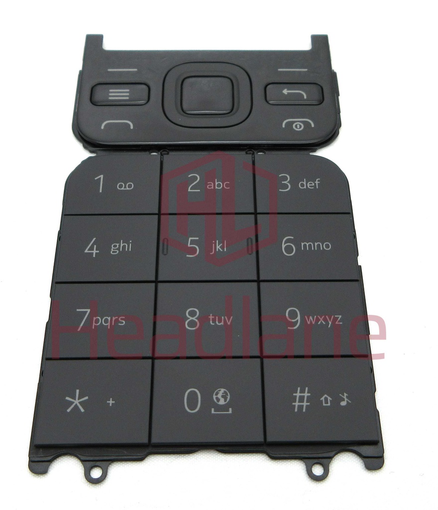 Nokia TA-1173 TA-1175 2720 Flip Keypad - Charcoal Grey