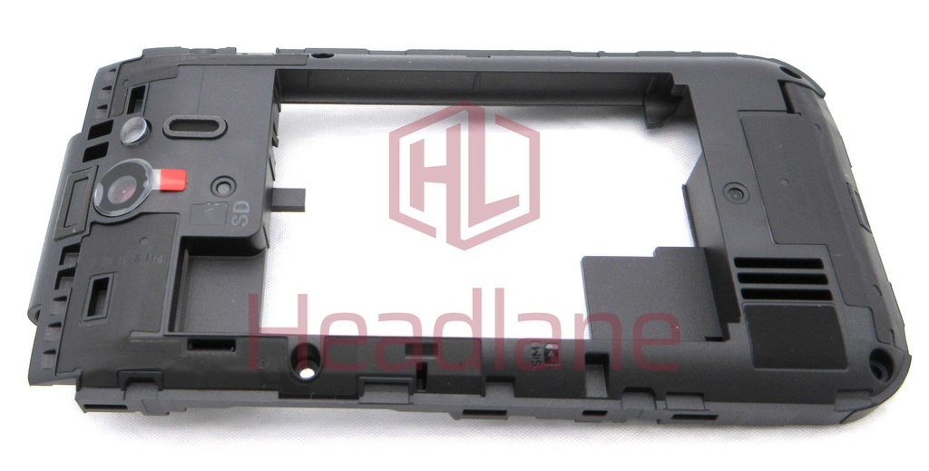 Nokia TA-1173 TA-1175 2720 Flip Middle Cover / Chassis - Black