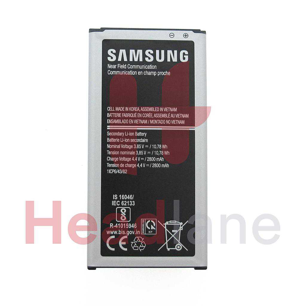 Samsung SM-G390 SM-G398 Galaxy Xcover 4 / 4S Internal Battery EB-BG390BBE 2800mAh