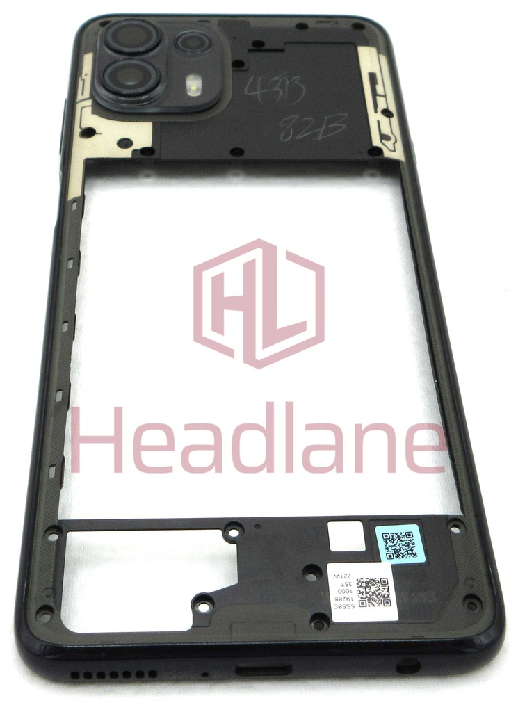 Motorola XT2139 Moto Edge 20 Lite Middle Cover / Chassis - Grey