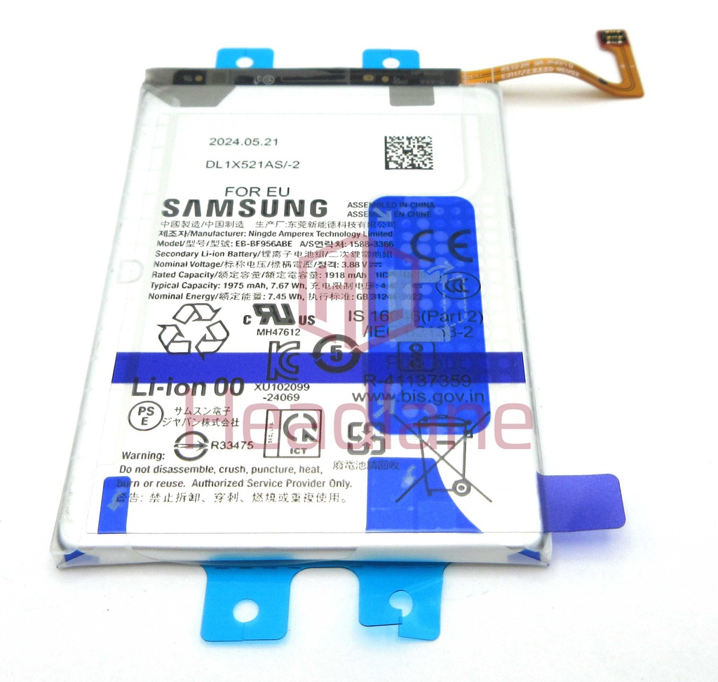 Samsung SM-F956 Galaxy Z Fold6 5G EB-BF956ABE 1975mAh Main Internal Battery