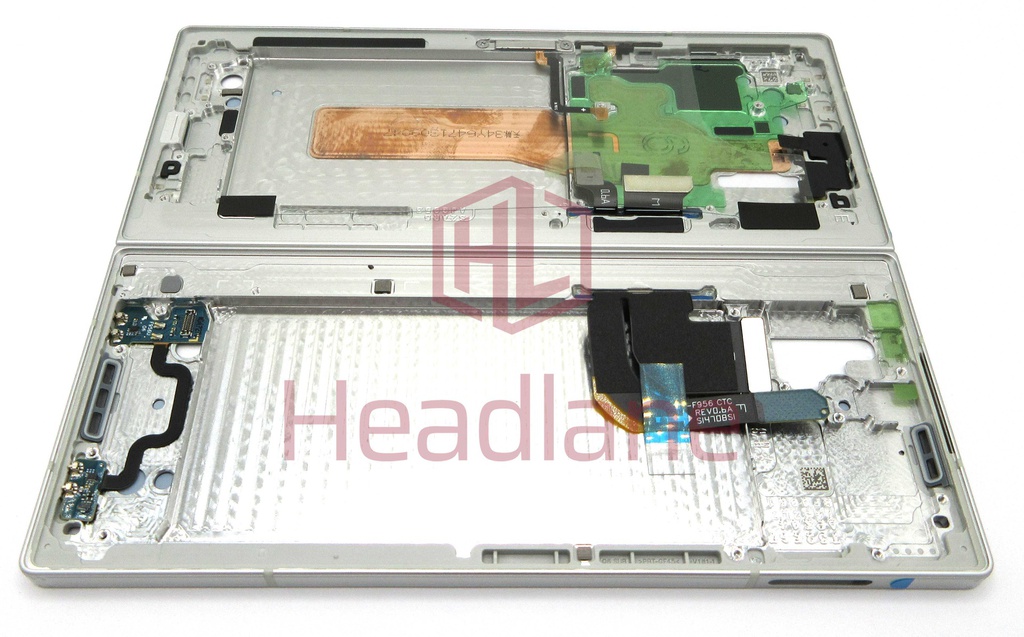 Samsung SM-F956 Galaxy Z Fold6 5G Display Frame - White