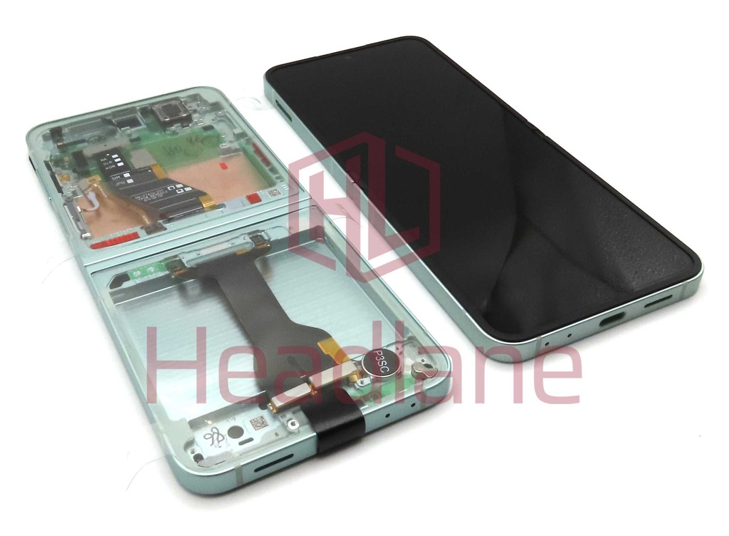 Samsung SM-F741 Galaxy Z Flip6 5G LCD Display / Screen + Touch - Mint / Green