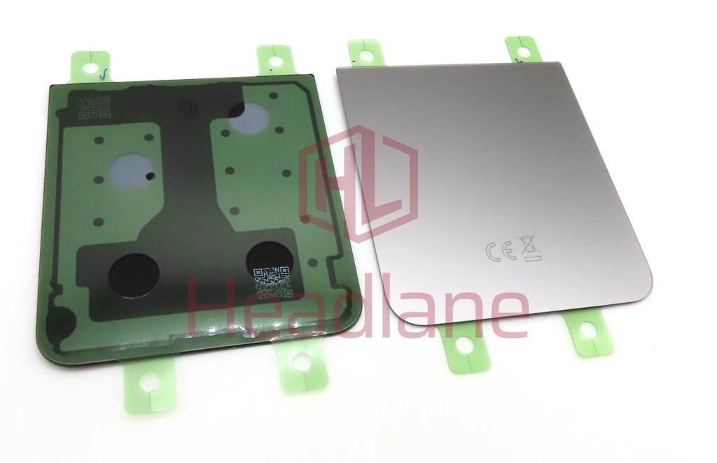 Samsung SM-F741 Galaxy Z Flip6 5G Back / Battery Cover - Silver Shadow