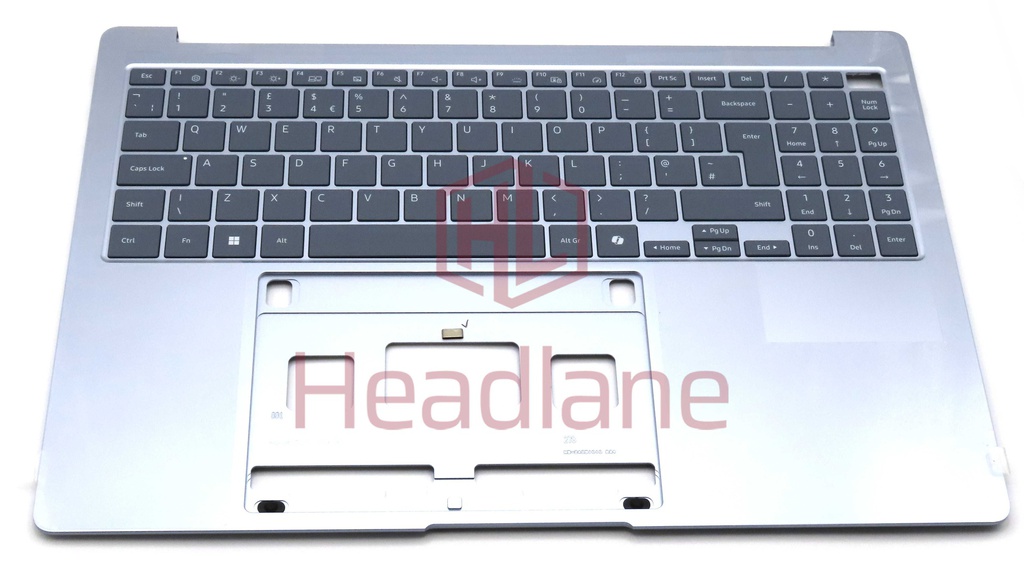 Samsung NP960XMA Galaxy Book4 Edge 16" Top Cover + Keyboard - Sapphire Blue (UK QWERTY)