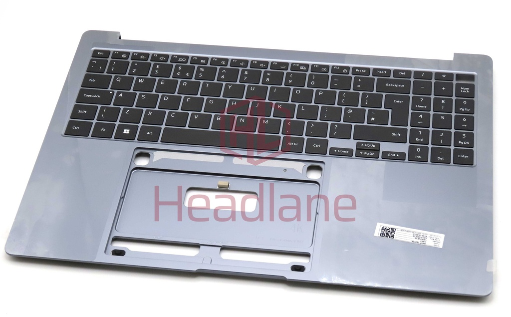 Samsung NP960XGL Galaxy Book4 Ultra 16&quot; Top Cover + Keyboard - Moonstone Grey (UK QWERTY)