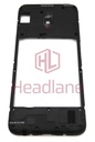 Nokia TA-1183 TA-1188 2.2 Middle Cover / Chassis - Black (Single SIM)