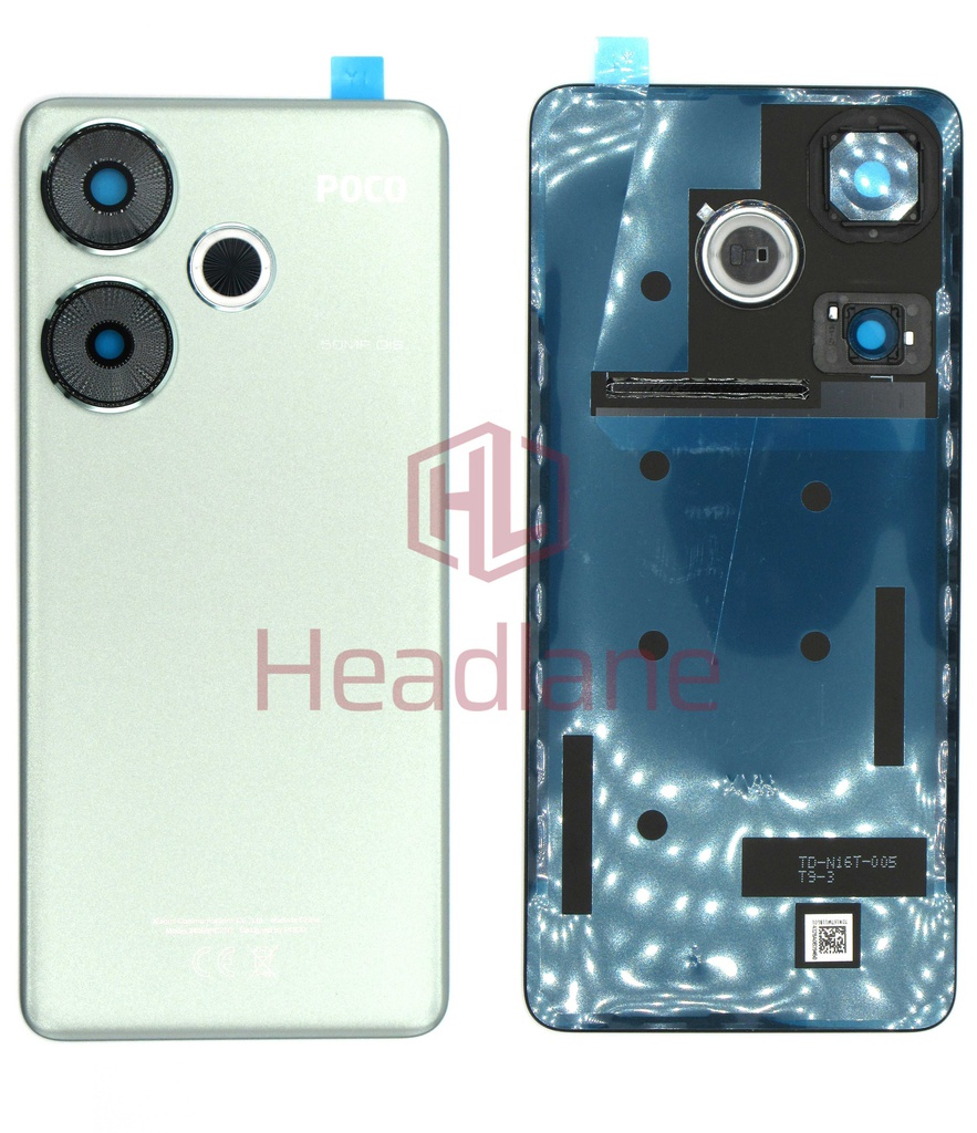 Xiaomi Poco F6 Back / Battery Cover - Green