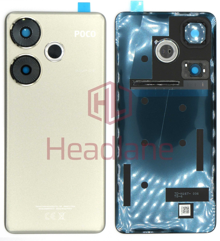 Xiaomi Poco F6 Back / Battery Cover - Titanium