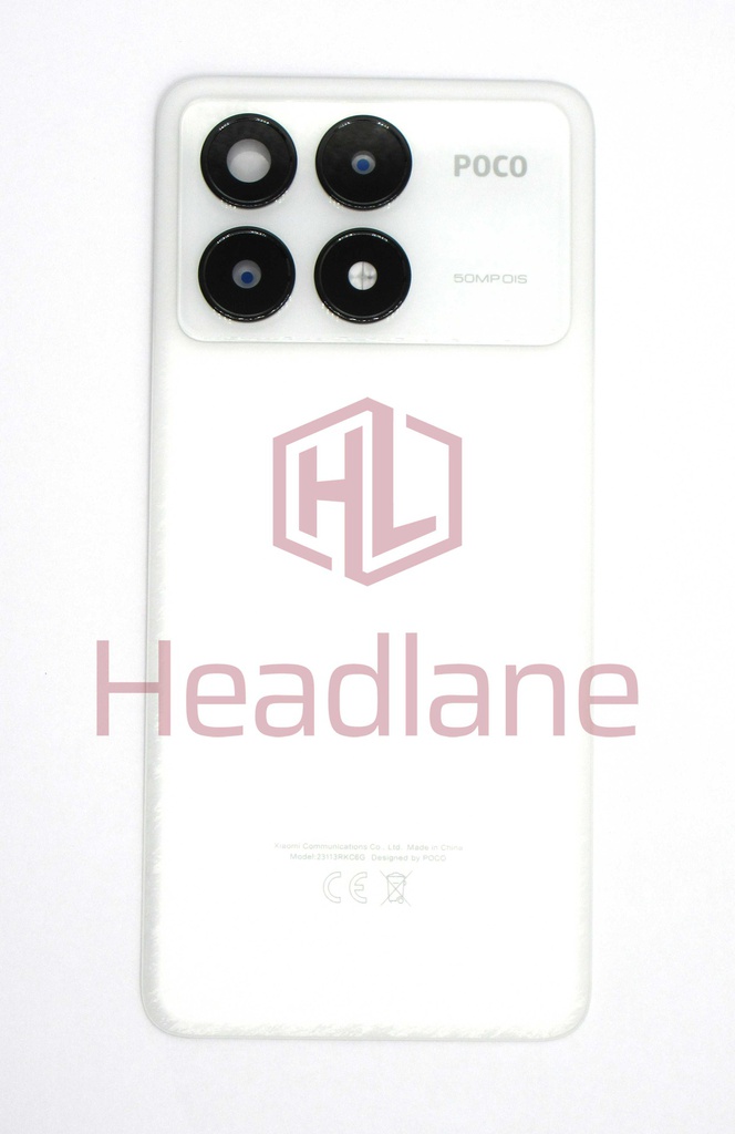 Xiaomi Poco F6 Pro Back / Battery Cover - White