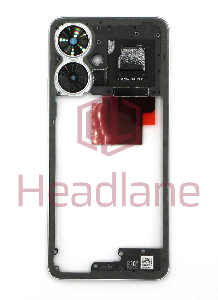 Xiaomi Redmi 13C 5G Middle Cover / Chassis - White