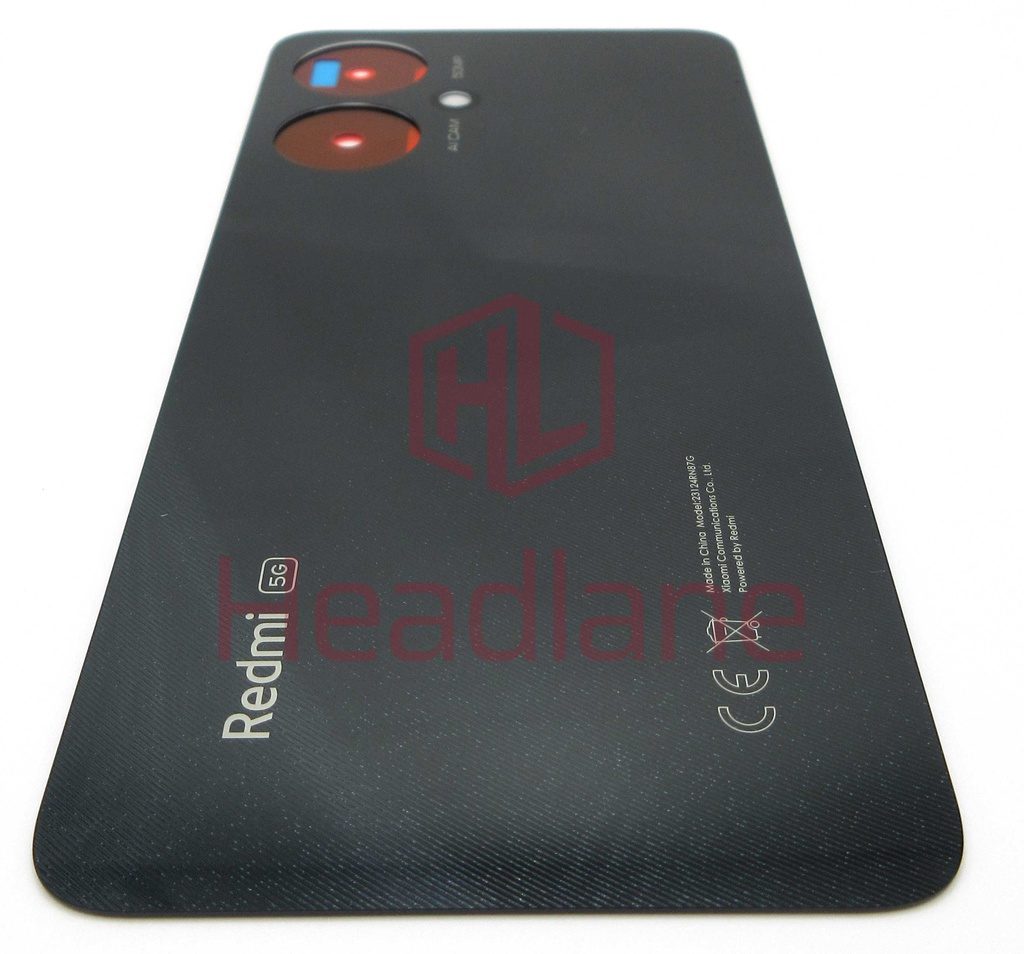 Xiaomi Redmi 13C 5G Back / Battery Cover - Black