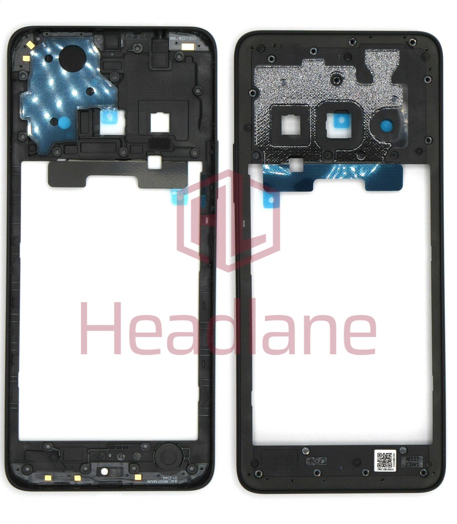 Xiaomi Redmi A3 Middle Cover / Chassis - Black