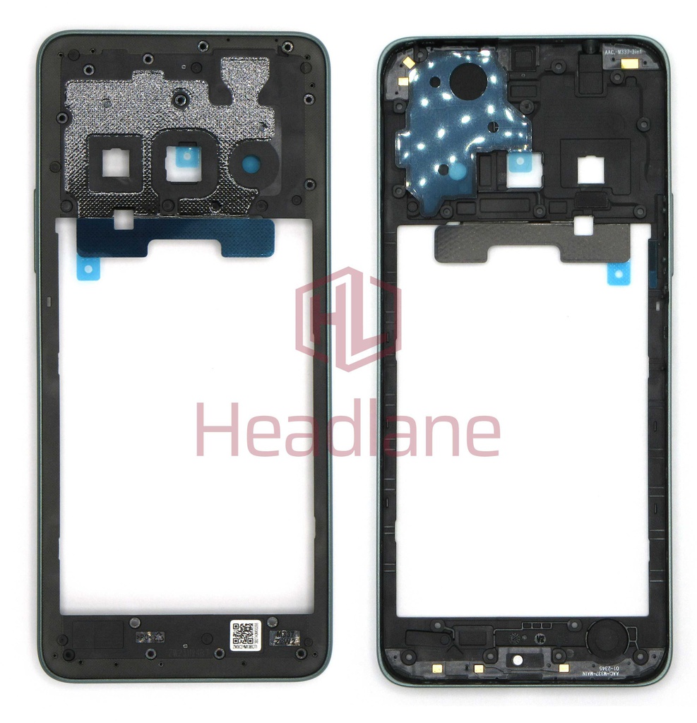 Xiaomi Redmi A3 Middle Cover / Chassis - Green