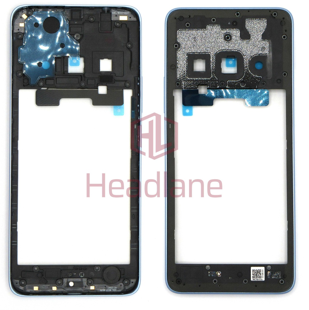 Xiaomi Redmi A3 Middle Cover / Chassis - Blue